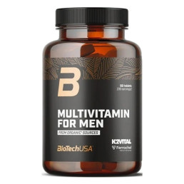 Multivitamin for Men from organic sources 60 tab. BioTechUSA