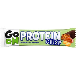 Crisp Bar with Peanut&Caramel 50 g. Go On Nutrition