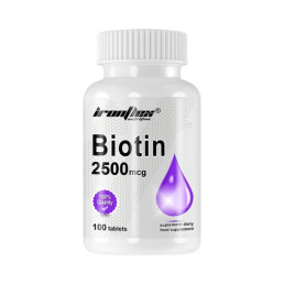 Biotin 2500 mcg 100 tab. IronFlex