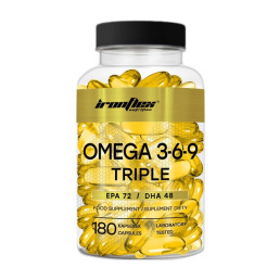 Omega 3-6-9 Triple 180 tab. IronFlex