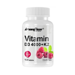 Vitamin D3 4000 + K2 120 tab. IronFlex