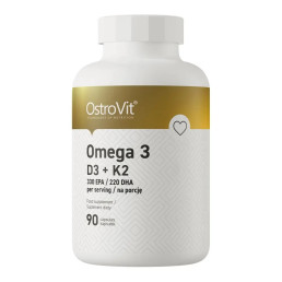 Omega 3 D3+K2 90 cap. OstroVit