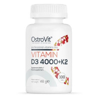 Vitamin D3 4000 + K2 100 tab. Ostrovit
