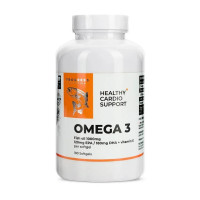 Omega 3 + Vitamin E 180 cap. Progress Nutrition