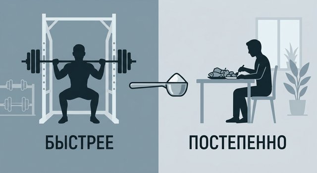 Прием креатина в тренировочный день и в день отдыха | SportMenu.com.ua